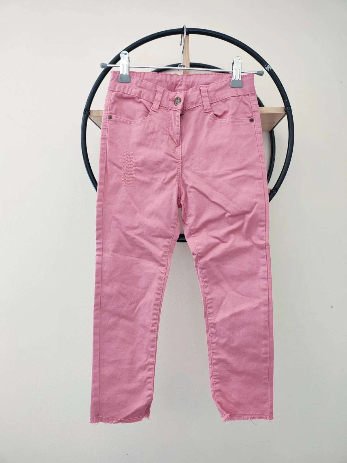 7 ans pantalon rose  7/8 ème Tape à l'oeil